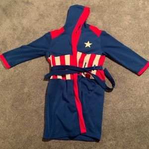 Marvel Captain America Robe With Hood